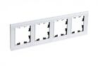 Рамка 4-м AtlasDesign Nature стекло бел. SE ATN320104 - УПС инжиниринг