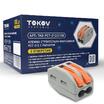 Клемма строительно-монтажная СМК 222-412 PCT-212 2-проводная с рычагом TOKOV ELECTRIC TKE-PCT-212/C100 - УПС инжиниринг