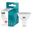 Лампа светодиодная 9Вт MR16 софит 4000К нейтр. бел. GU5.3 230В IEK LLE-MR16-9-230-40-GU5 - УПС инжиниринг