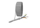 Кабель витая пара F/UTP кат.5E 4х2х24AWG solid CCA PVC Simple сер. (м) Эра Б0044440 - УПС инжиниринг