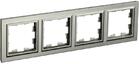 Рамка 4-м BRITE РУ-4-БрШ шампань IEK BR-M42-K37 - УПС инжиниринг