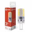 Лампа светодиодная LED-JC 3Вт капсульная прозрачная 4000К нейтр. бел. G4 290лм 12В IN HOME 4690612036021 - УПС инжиниринг