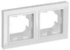 Рамка 2-м IP44 BRITE РУ-2-БрБ-44 бел. IEK BR-M22-44-K01 - УПС инжиниринг