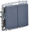 Выключатель 2-кл. СП BRITE ВС10-2-0-БрМ 10А механизм маренго IEK BR-V20-0-10-K35 - УПС инжиниринг