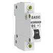 Выключатель автоматический модульный 1п B 6А 4.5кА ВА 47-29 Basic EKF mcb4729-1-06-B - УПС инжиниринг