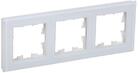 Рамка 3-м BRITE РУ-3-2-БрБ стекло бел. IEK BR-M32-G-K01 - УПС инжиниринг
