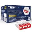 Клемма строительно-монтажная СМК 2273-244 EU2.5 414 4-проводная с пастой TOKOV ELECTRIC TKE-EU2.5-414-P/C100 - УПС инжиниринг