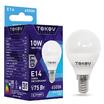 Лампа светодиодная 10Вт G45 6500К Е14 176-264В TOKOV ELECTRIC TKE-G45-E14-10-6.5K - УПС инжиниринг