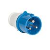 Вилка переносная 013 16А 2P+PE 220В IP44 EKF ps-013-16-220 - УПС инжиниринг