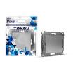 Выключатель 1-кл. СП Pixel 10А IP20 с индикатором механизм алюм. TOKOV ELECTRIC TKE-PX-V1I-C03 - УПС инжиниринг