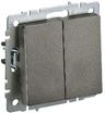Выключатель 2-кл. СП BRITE ВС10-2-0-БрТБ 10А механизм бронза IEK BR-V20-0-10-K45 - УПС инжиниринг