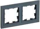 Рамка 2-м BRITE РУ-2-БрГ графит IEK BR-M22-K53 - УПС инжиниринг