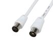 Шнур TV Plug - TV Jack 1.5м бел. Rexant 18-0002 - УПС инжиниринг