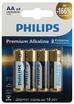 Элемент питания алкалиновый AA/LR6 1.5В Premium (блист. 4шт) Philips Б0062753 - УПС инжиниринг