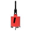 Коронка алмазная Turbo Fast 68 DCH-68TRB Laser M16 Expert EKF dch-68-trb-m16 - УПС инжиниринг