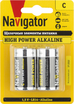 Элемент питания алкалиновый C/LR14 94 754 NBT-NE-LR14-BP2 (блист.2шт) NAVIGATOR 94754 - УПС инжиниринг