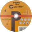 Диск отрезной по металлу нержавеющей стали и алюминию Profi Plus Т41-230х1.8х22.2мм Cutop 40000т - УПС инжиниринг
