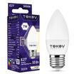 Лампа светодиодная 7Вт С37 3000К Е27 176-264В TOKOV ELECTRIC TKE-C37-E27-7-3K - УПС инжиниринг