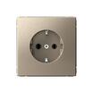 Розетка ArtGallery 16А с заземл. быстрозажим. клем. механизм шампань SE GAL000543S - УПС инжиниринг