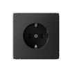 Розетка ArtGallery 16А с заземл. быстрозажим. клем. механизм базальт SE GAL001443S - УПС инжиниринг