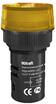 Лампа коммутационная ADDS ЛК-22 d22мм 220В желт. LED DEKraft 25004DEK - УПС инжиниринг