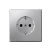 Розетка ArtGallery 16А с заземл. быстрозажим. клем. механизм алюм. SE GAL000343S - УПС инжиниринг