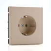 Розетка ArtGallery 16А с заземл. быстрозажим. клем. механизм песочн. SE GAL001243S - УПС инжиниринг