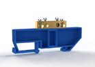 Шина нулевая на DIN-изоляторе 6х9мм 4 отвер. латунь TOKOV ELECTRIC TKE-BCB-69-4-DIN/N - УПС инжиниринг