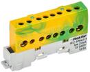 Шина PE "земля" изол. на универс. держ. 8х12-8-ЖЗ TEKFOR IEK TF-NN20-08-KL-K52 - УПС инжиниринг