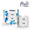 Розетка 2-м USB СП Pixel тип A+A 5В 1х2.1А 2х1.05А механизм айс TOKOV ELECTRIC TKE-PX-2USB-C34 - УПС инжиниринг