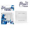 Выключатель 2-кл. СП Pixel 10А IP20 в сборе айс TOKOV ELECTRIC TKE-PX-V2F-C34 - УПС инжиниринг