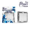 Выключатель 2-кл. СП Pixel 10А IP20 с индикатором механизм айс TOKOV ELECTRIC TKE-PX-V2I-C34 - УПС инжиниринг