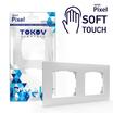 Рамка 2-м Pixel универс. айс TOKOV ELECTRIC TKE-PX-RM2-C34 - УПС инжиниринг