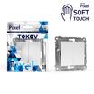 Переключатель проходной 2-кл. СП Pixel 10А IP20 механизм айс TOKOV ELECTRIC TKE-PX-P2-C34 - УПС инжиниринг