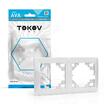 Рамка 2-м AVA бел. TOKOV LIGHT TKL-AV-RM2-C01 - УПС инжиниринг