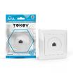 Розетка компьютерная 1-м СП AVA в сборе бел. TOKOV LIGHT TKL-AV-RC1-C01 - УПС инжиниринг