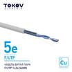 Кабель витая пара F/UTP 1х2х24AWG кат.5E 500м TOKOV ELECTRIC TKE-C06-F/UTP-12-5E-500 - УПС инжиниринг