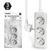 Удлинитель 3х3м с заземл. 10А 3х1.5 TOKOV LIGHT TKL-C01-BU3-3-1.5-Z - УПС инжиниринг