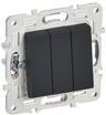 Выключатель 3-кл. SKANDY 10А SK-V11G графит IEK SK-V30-0-10-K53 - УПС инжиниринг