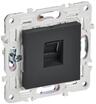 Розетка компьютерная RJ45 кат.5E SKANDY SK-K01G графит IEK SK-K10-1-K53 - УПС инжиниринг