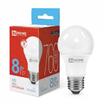 Лампа светодиодная LED-A60-VC 8Вт грушевидная 6500К холод. бел. E27 760лм 230В IN HOME 4690612024042 - УПС инжиниринг