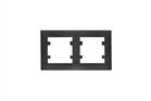 Рамка 2-м Karea RIZZ STAR чер. Makel 88054702 - УПС инжиниринг