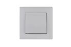 Выключатель 1-клав. Karea RIZZ бел. Makel 88001001 - УПС инжиниринг