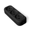 Колодка удлинителя 3-м без заземл. АБС-пластик черн. UNIVersal 1305 - УПС инжиниринг
