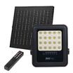 Прожектор светодиодный PFL SOLAR 02 50 6500К GR IP65 ДО с солнечн. панелью и пультом Pro+ JazzWay 5058460 - УПС инжиниринг