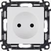 Розетка 1-м СП Valena Life 16А IP20 250В 2P защ. шторки безвинтов. клеммы с лицев. панелью механизм бел. Leg 753416 - УПС инжиниринг