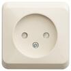Розетка 1-м ОП Этюд 16А IP20 250В без заземл. защ. шторки крем. SE PA16-002K - УПС инжиниринг