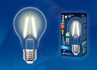 Лампа светодиодная LED-A60-12W/3000K/E27/CL PLS02WH Sky 12Вт A 3000К тепл. бел. прозр. картон Uniel UL-00004866 - УПС инжиниринг