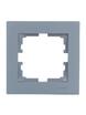 Рамка 1-местн. горизонт. VESNA графит (20шт/240шт) LEZARD 742-3400-146 - УПС инжиниринг