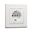 Розетка с/з СП Karea 16А IP20 бел. Makel 56001028 - УПС инжиниринг